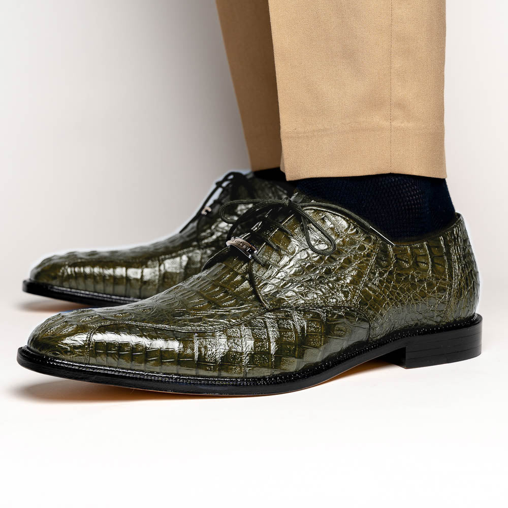 Belvedere Chapo Hornback Shoes Olive (1465)