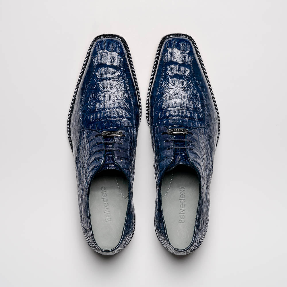 Belvedere Chapo Hornback Shoes Navy (1465)