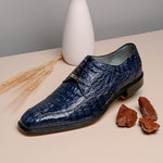 Belvedere Chapo Hornback Shoes Navy (1465)
