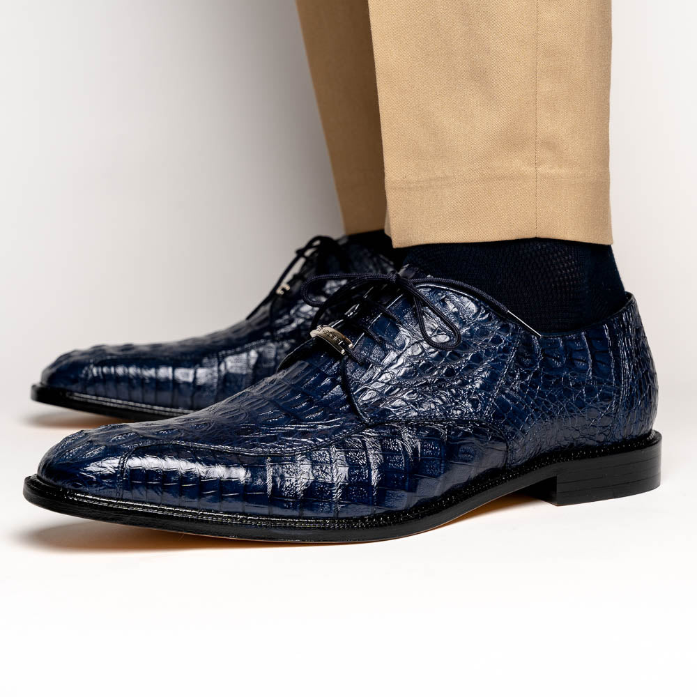Belvedere Chapo Hornback Shoes Navy (1465)