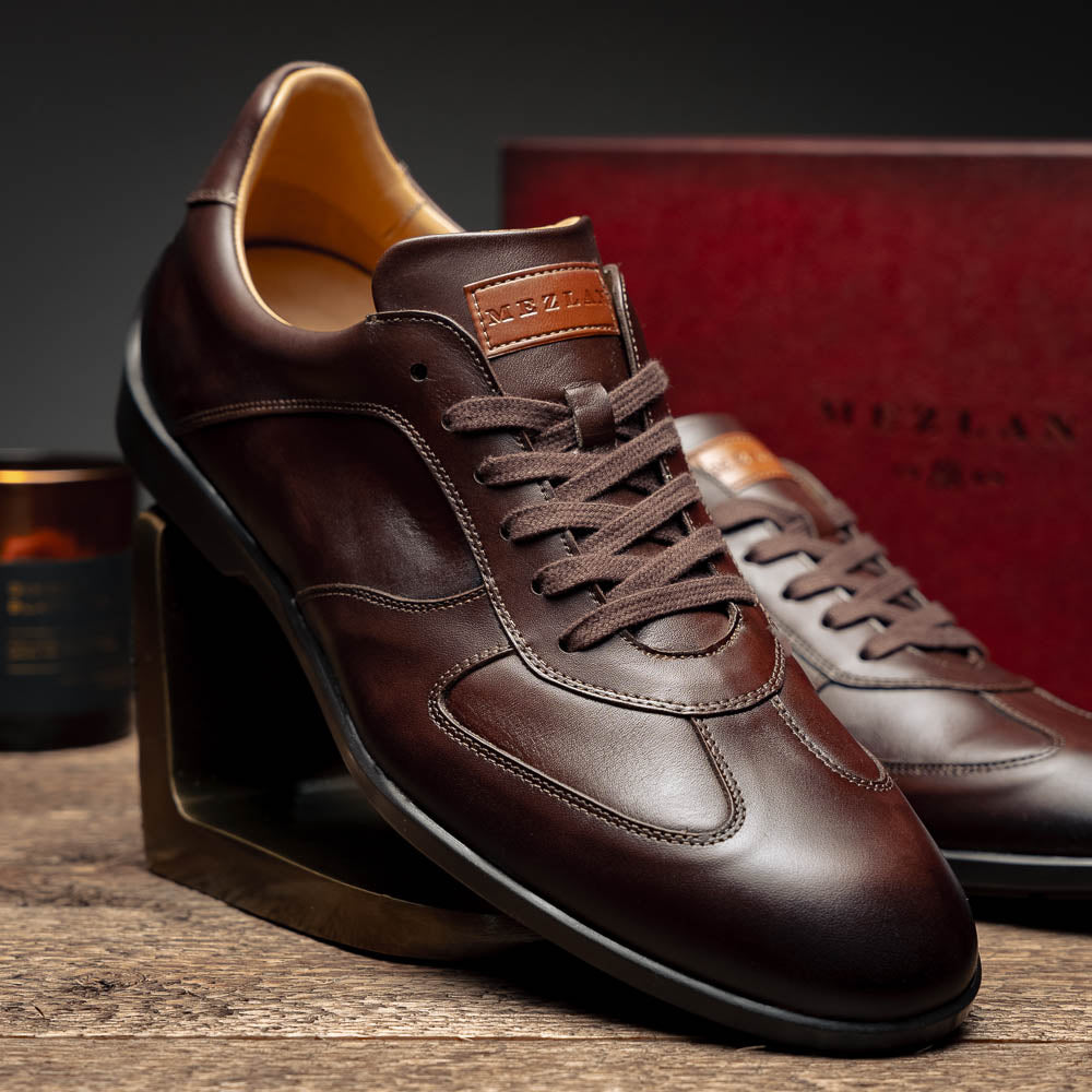 Mezlan City Dress Sneakers Brown