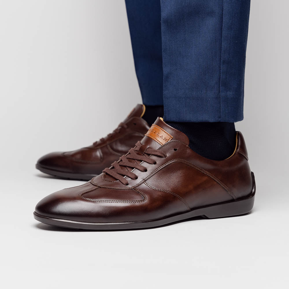 Mezlan City Dress Sneakers Brown