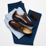 Mezlan City Dress Sneakers Brown
