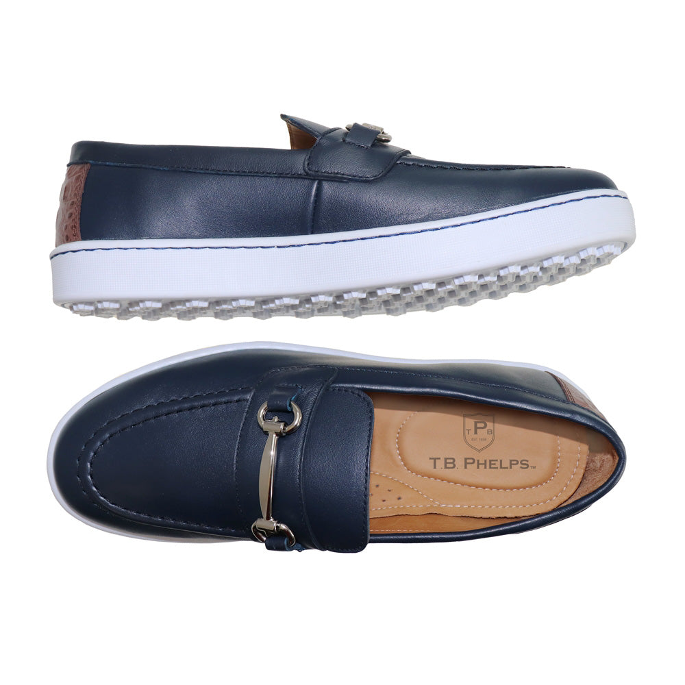 TB Phelps Clubhouse Bridge Bit Sneaker Navy