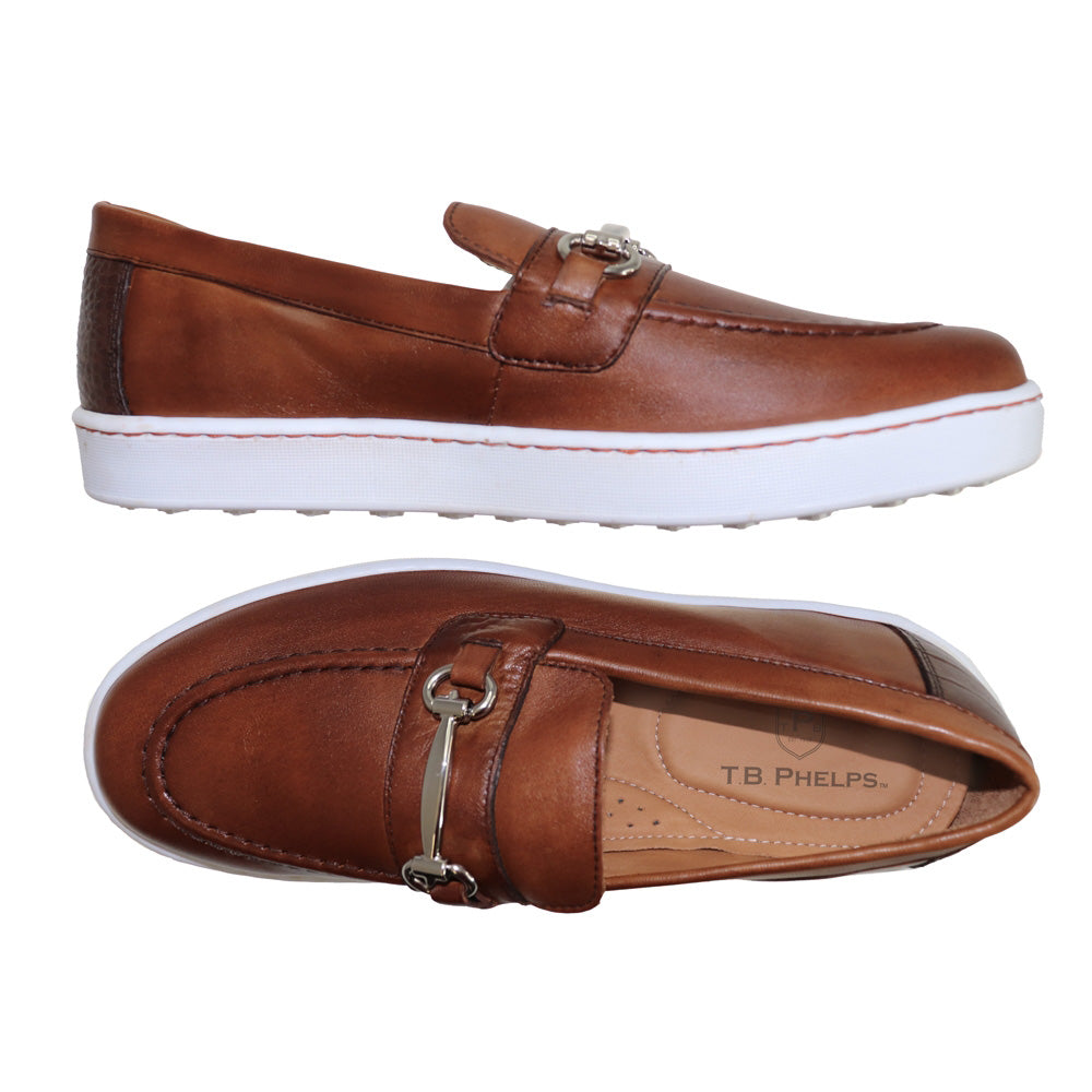 TB Phelps Clubhouse Bridge Bit Sneaker Pecan