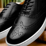 TB Phelps Clubhouse Wingtip Sneakers Black