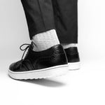 TB Phelps Clubhouse Wingtip Sneakers Black