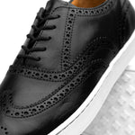 TB Phelps Clubhouse Wingtip Sneakers Black