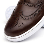 TB Phelps Clubhouse Wingtip Sneakers Brandy