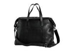 Cole Haan Merced Duffel Double Zip Top Closure
