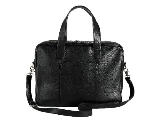 Cole Haan Merced Zip Top Brief Canvas Lining Bag
