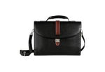 Cole Haan Turino Flap Attache Tuck lock flap closure
