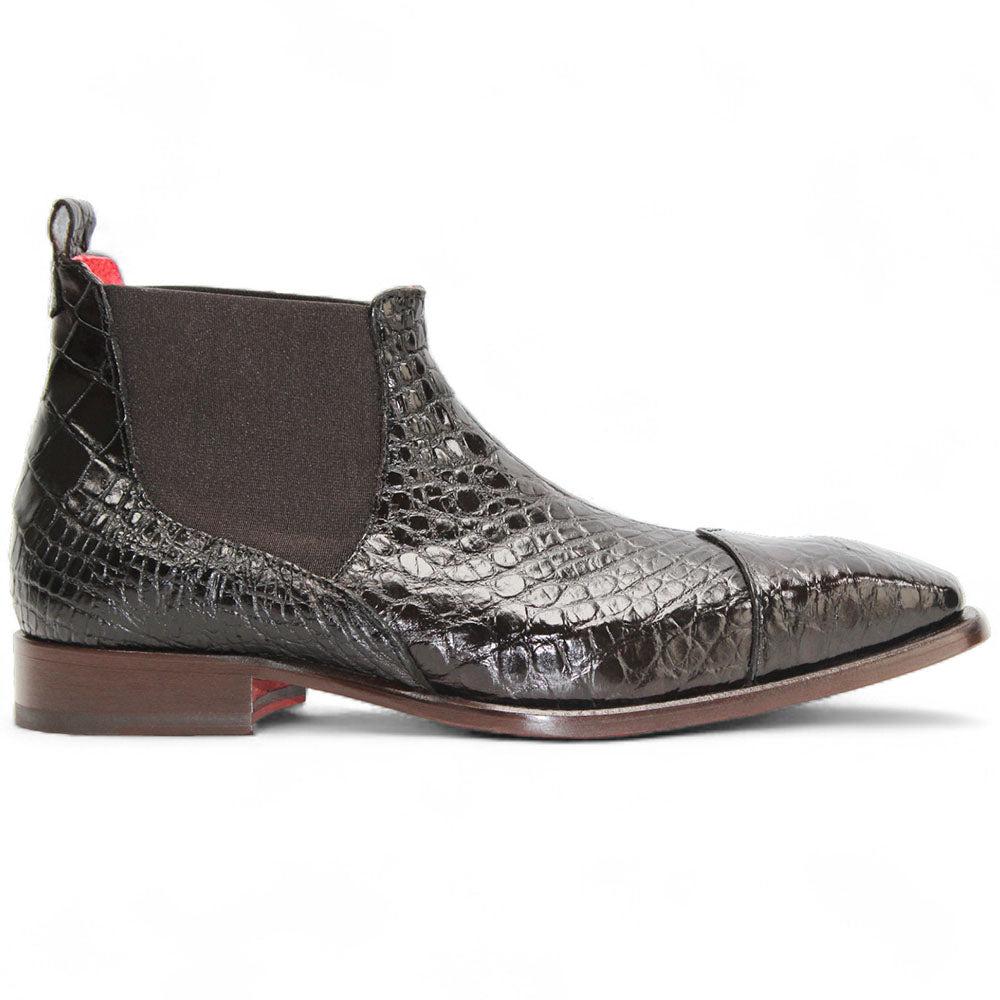 Fennix Cole Genuine Alligator Shoes Brown
