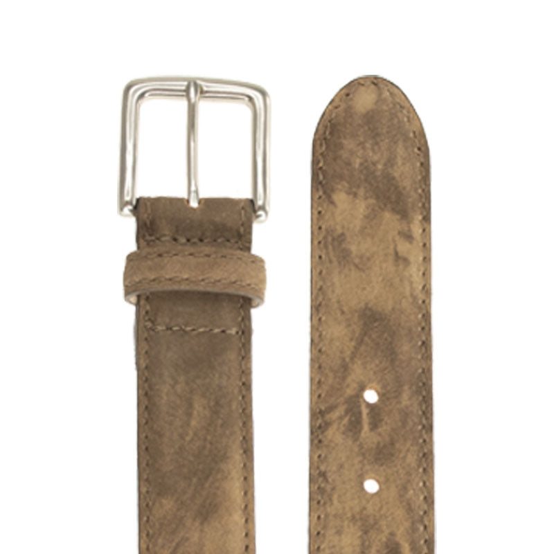TB Phelps Colombia Washed Calfskin Belt Briar