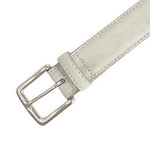 TB Phelps Colombia Washed Calfskin Belt Grey