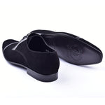 Corrente 2432 Suede Lace up Shoes Black
