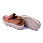 Corrente 6121 Casual Slip-on Shoes Walnut