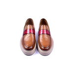 Corrente 6121 Casual Slip-on Shoes Walnut