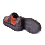 Corrente C001302-6988 Genuine Ostrich Sneakers Brown