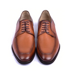 Corrente C001101-5876 Deerskin Lace-up Shoes Tan
