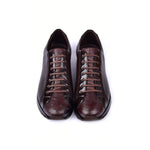 Corrente C0013043-5581 Genuine Ostrich Fashion Sneakers Brown