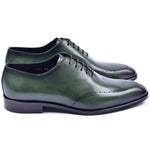 Corrente C0014022-5453N Plain Toe Lace-up Shoes Green