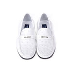 Corrente C0014053-3898Ost Genuine Ostrich / Deerskin Loafers White