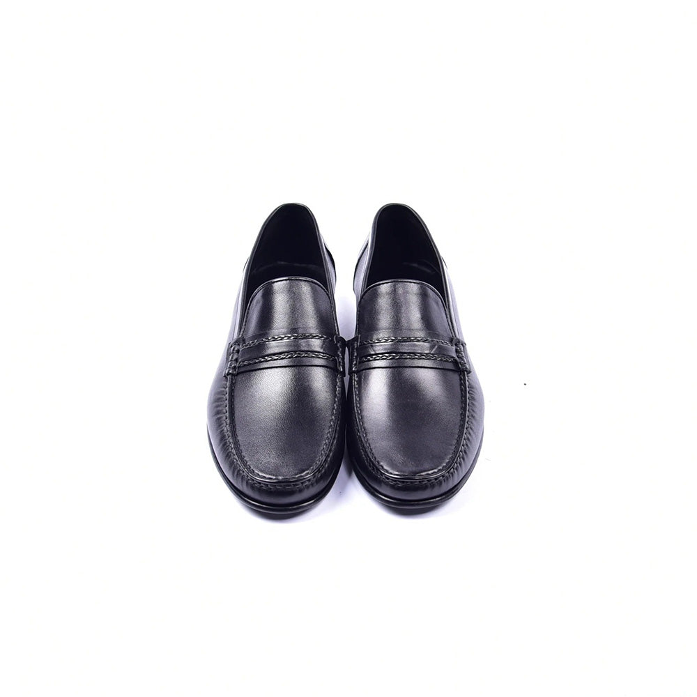Corrente C001410-3898 Handsewn Loafers Black