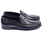 Corrente C001410-3898 Handsewn Loafers Black