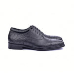 Corrente C009-6265 Genuine Ostrich Shoes Black