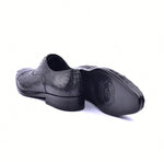 Corrente C009-6265 Genuine Ostrich Shoes Black