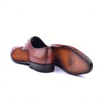 Corrente C0091-6265 Cap-toe Shoes Tan