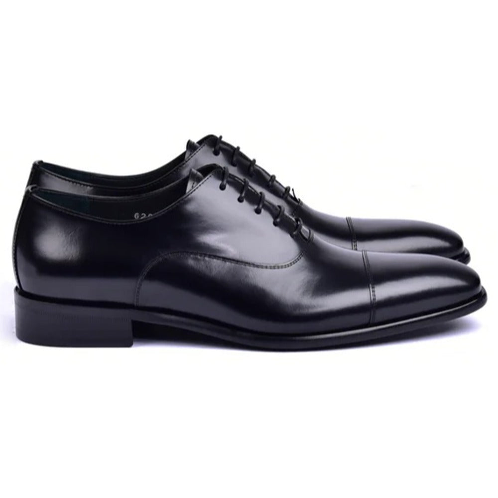 Corrente C0092-6265 Shiny Calfskin Shoes Black