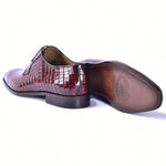 Corrente C01508-6291 Croco Print Shoes Tan