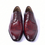 Corrente C01508-6291 Croco Print Shoes Tan