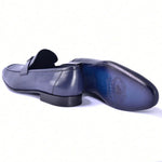 Corrente C02009-5760 H Buckle Loafers Navy