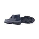 Corrente C0301-5786 Bit Buckle Ankle Boots Dark Navy