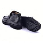 Corrente C03023-5786 Hornback Print Boots Black
