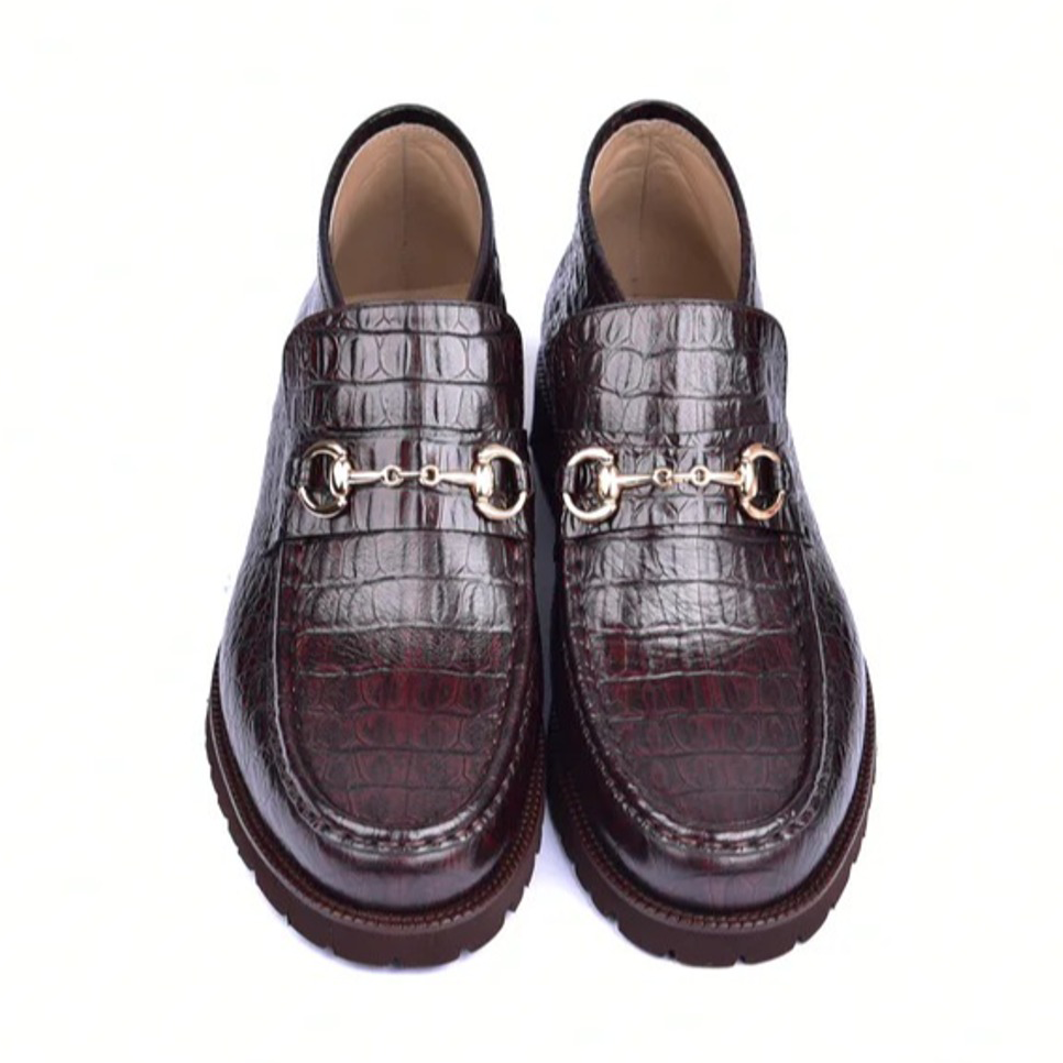 Corrente C03024-5786 Hornback Print Boots Brown