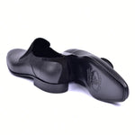 Corrente C04201-4748 Calfskin Tuxedo Loafers Black