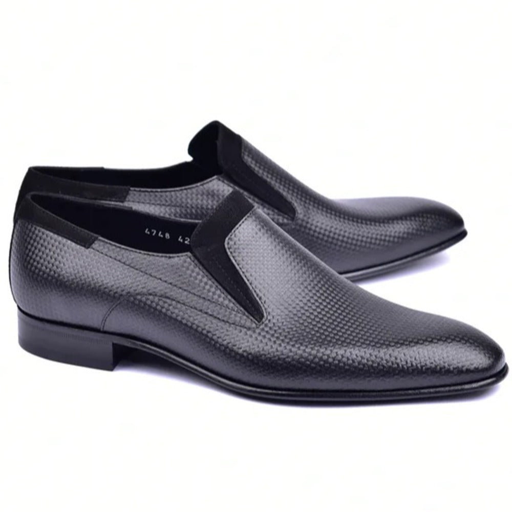 Corrente Tuxedo Loafers Black Size 11
