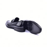 Corrente C043-6415 Buckle Loafers Black