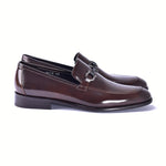 Corrente C0432-6415 Lux Calfskin Buckle Loafers Brown