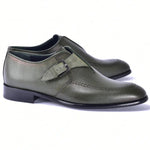 Corrente C052-6471 Monkstrap Shoes Green