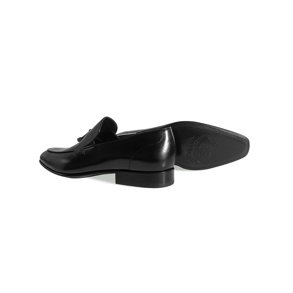 Corrente C099-5470HS Tassel Loafers Black