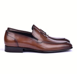 Corrente C09901-5470HS Tassel Loafers Brown