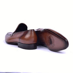 Corrente C09901-5470HS Tassel Loafers Brown
