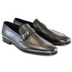 Corrente C113-5605 Side Logo Loafers Black