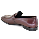Corrente C114-5605 Side Logo loafers Burgundy