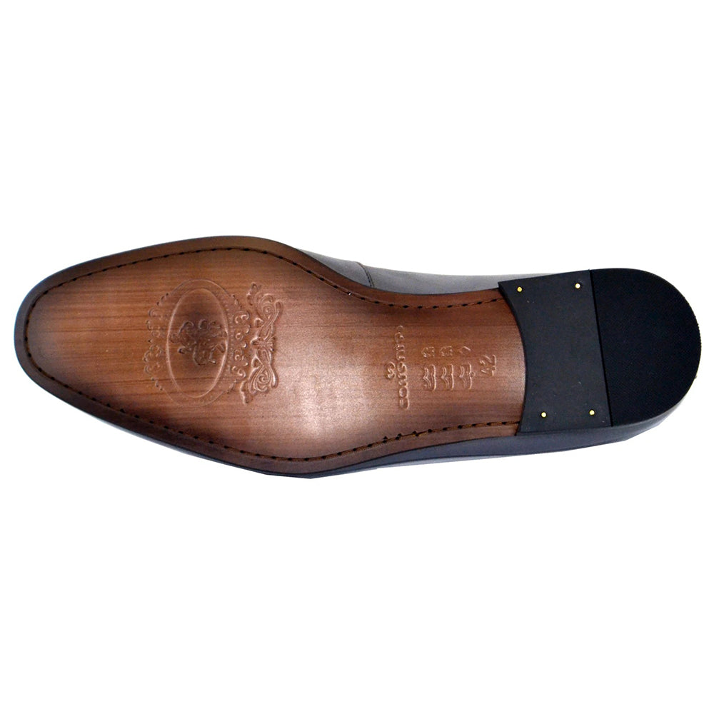 Corrente C116-5605 Side Logo Loafers Gray